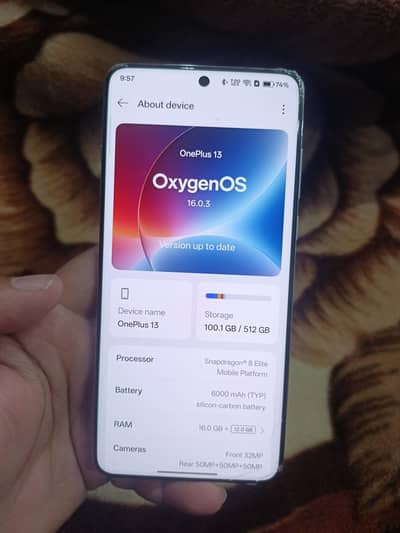 oneplus 13 16gb 512gb non pta with box