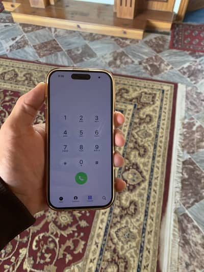 Iphone 16 pro 128 gb 98 bttery health waterpack golden clour
