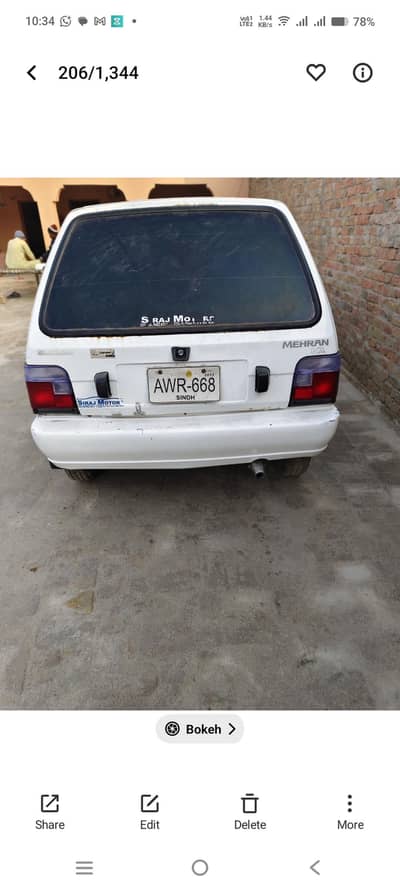 mehran 2011/2012 available for sale munasib ret me