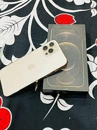 Iphone 12 pro max 256gb mobile phone complete box