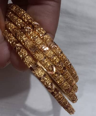 Gold New bangles for Sale