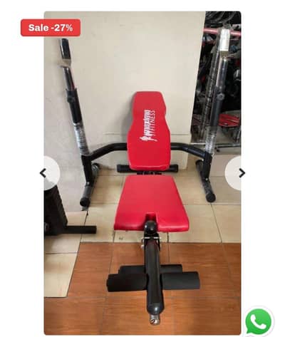 Bench press / incline Bench / Decline Bench / Home Gym