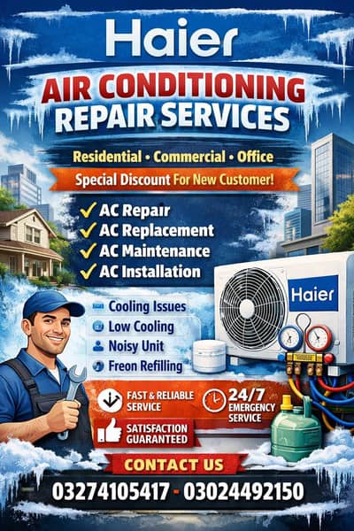Ac Installation & Ac repairing & gas Refilling best service near you