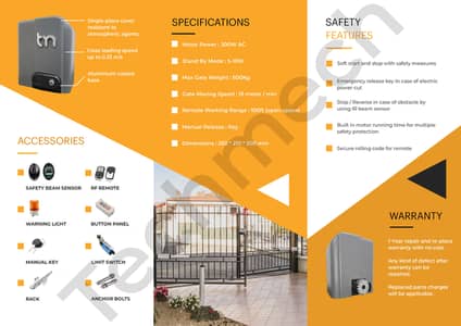 Sliding-Swing Gate Motor Automatic Remote Opener Mobile Gate Controler