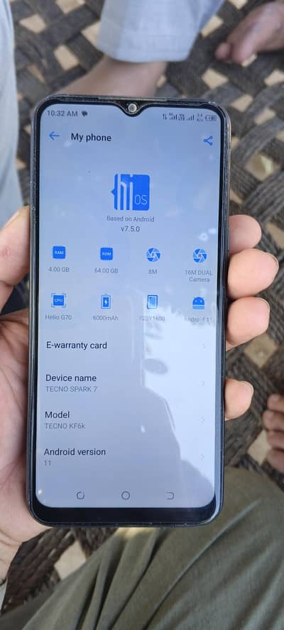 Tecno Spark 7 / 4+64 all ok