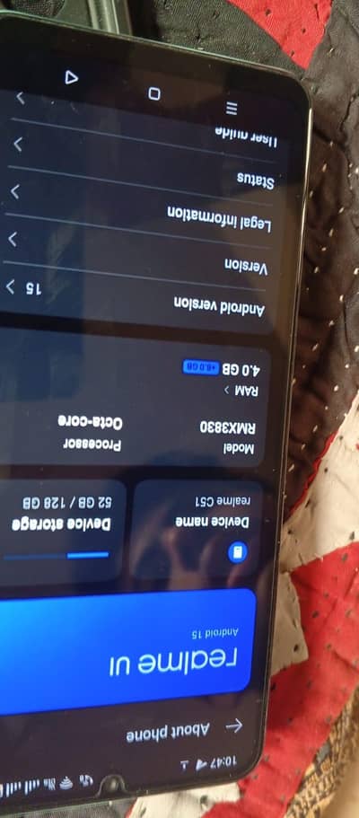 Realme C51 (4GB RAM / 128GB ROM) – PTA Approved – With Box