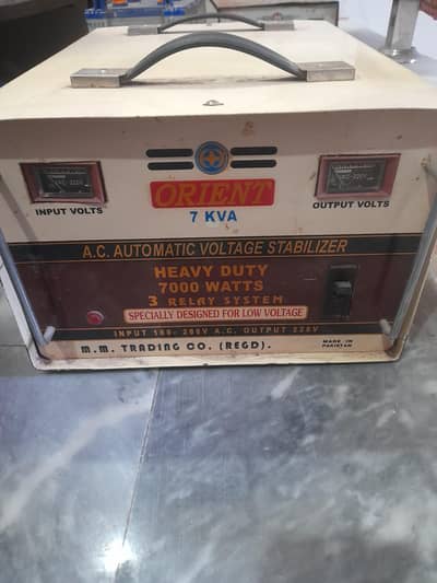 AC AUTOMATIC  HEAVY DUTY  VOLTAGE STABLIZER(SILVER WINDING)