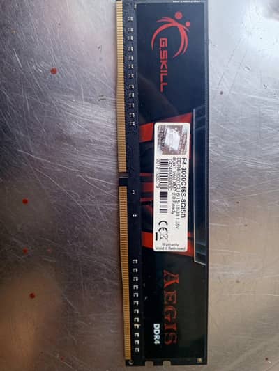gakill Ram 8gb 10/10 condition just 1month used
