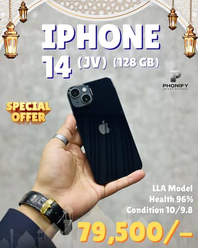 iPhone 14 Jv 128gb LLA Model
