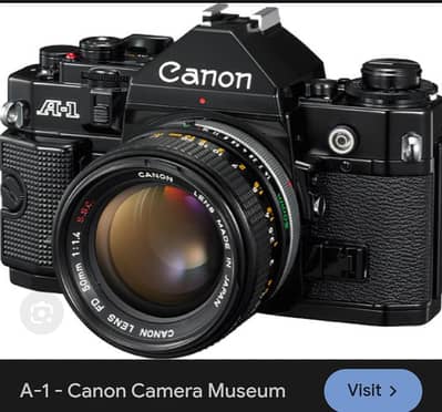 canon . . A 1 camera