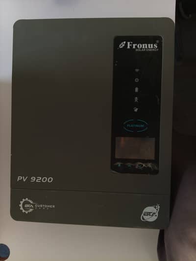 Fronus 8KW Inverter in working