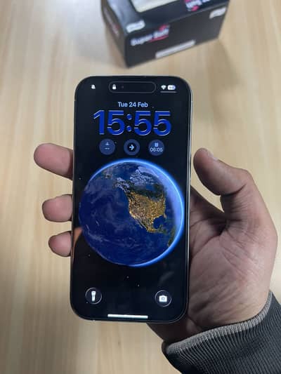 15 Pro JV 128 GB Box with original Cable Battery 91% Cycles 362