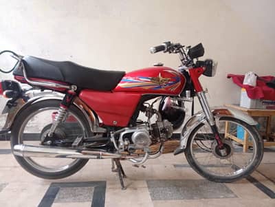 Totally untouched bike with A+ condition . No technical issue.