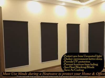 Blackout Blind | Window Blind | Roller Blind |  Wifi blind