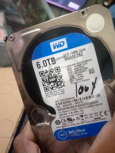 6 Tb wd hard drive