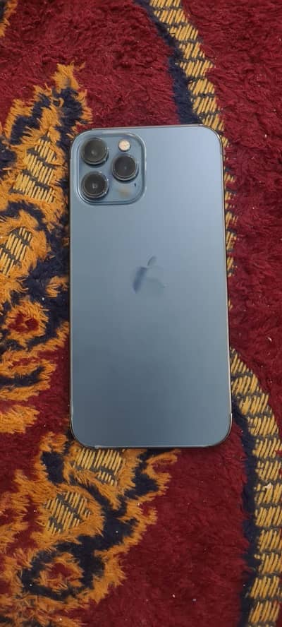 12pro max with box dual sim PTA approved in good condition