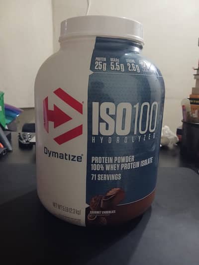 Iso100 Hydrolyzed Whey Protein 5lbs By Dymatize