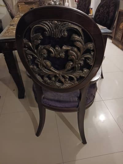 6 dining chairs Victorian