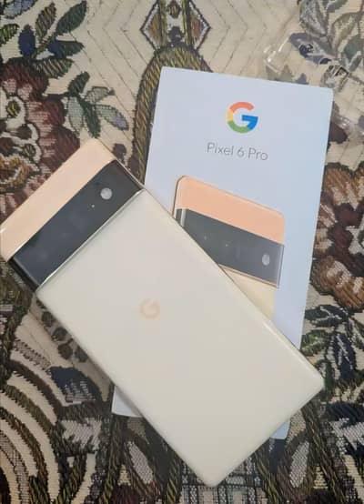 Google Pixel 6 Pro 12/256 Complete Box Urgent Sale Connect Wtp No