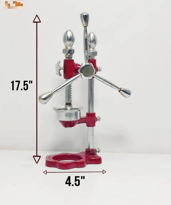 Manual Handy Orange Juicer Machine – 2 Sizes Available | Hand Press Citrus Juicer | 1 Number / 4 Number