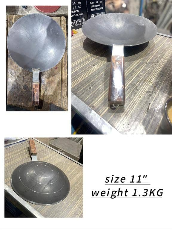 Iron Tawa Metal Tawa Ulta Tawa Ulta Tawa Black Iron For Bareek Roti Tawa Pan Pot