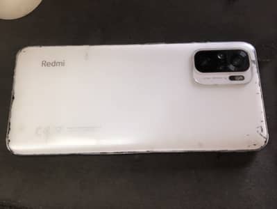 Redmi note 10 4/128 full ok phone hai sirf back rough hai dekh skty