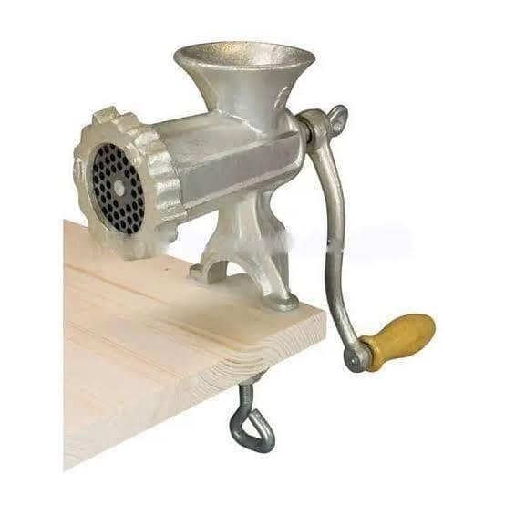 Manual Meat Mincer Multifunction Machine | Keema Machine | Manual Chopper & Cutter for Vegetables, Onions, and Meat