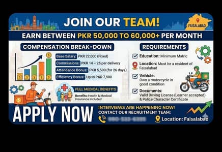 03448577745| Hiring riders