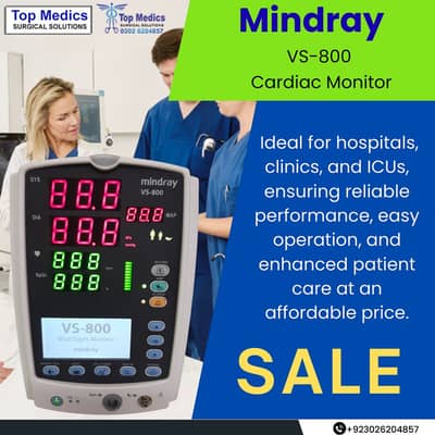 Blood pressure monitor/Heart rate monitor/Cardiac & Patient monitor
