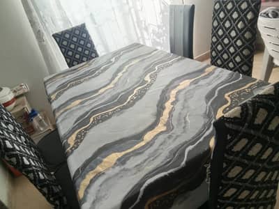 6 chairs dinning table