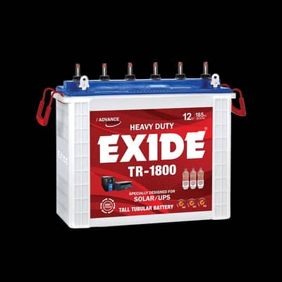 excid 185 AH tublar battery