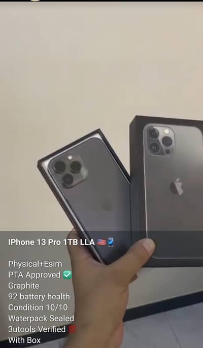 Iphone 13 Pro 1Tb Pta Approved