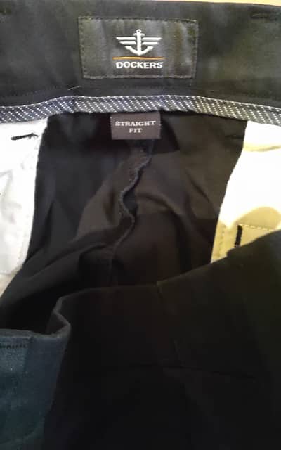 Dockers original straight fit cotton crinkle free pant