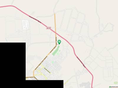 200 Yards West-Open Plot | Playground Facing | Block C Garden City