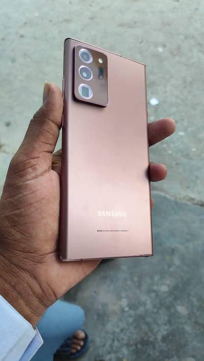 official approved note 20 ultra 12/256 no dot no shed red ad