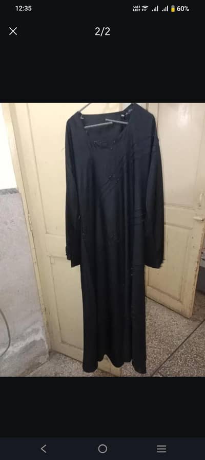 black abaya large size