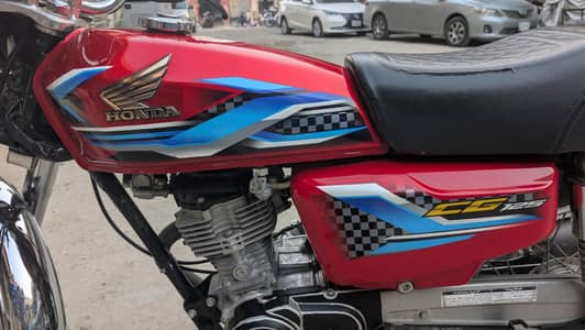 Honda125 Model 2024Lahore Number