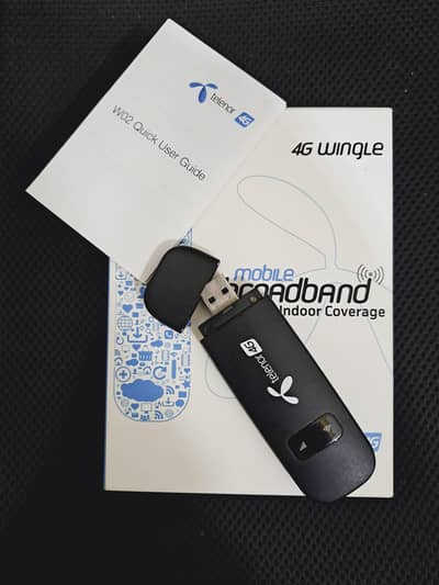 Telenor 4G LTE Wifi Wingle - with box 10/10 condition
