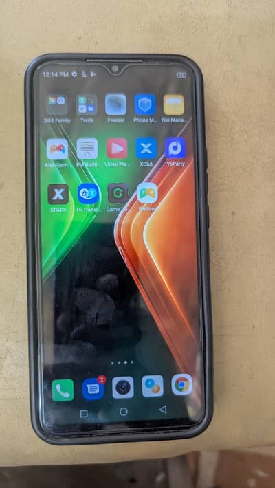 hot 10 play screen change back chang full ok mobile 4gb 64gb