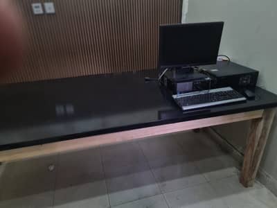 Big Black Office Table for Sale
