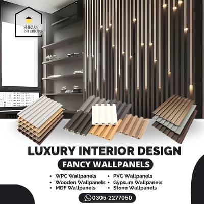 PVC wall panel - 25mm WPC wall - Media wall panels - Interior Design