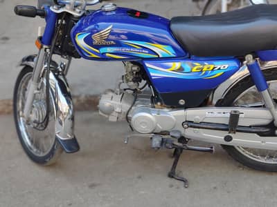 Honda 70 Blue 24 model