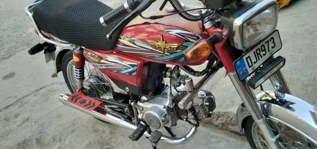 Union Star 70cc bike