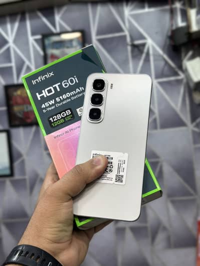 Hot 60i 6GB/128GB Pta Approved Complete box