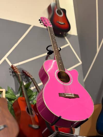 Women Guitar /Guitar /Pink Guitar /Acoustic Professional Guitar /New