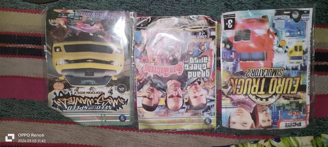 PC games DvDs cds pack