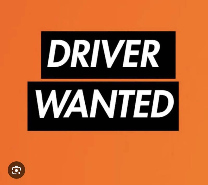 Driver needed lahore 0