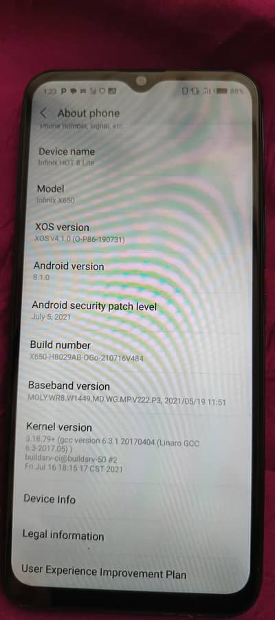 Infinix HOT 8 Lite