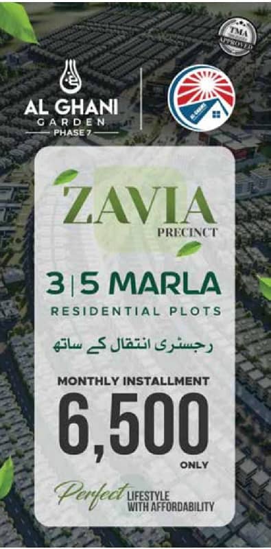 plot for sale installment plan . . 6500 per month installment . 200000 booking . 3.5 year installment plan . balloting 200000 anr possession 167000 only