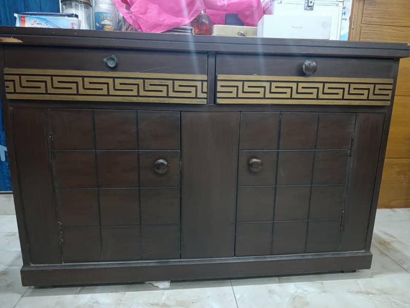 Solid Wood Bedroom Set - Complete 2